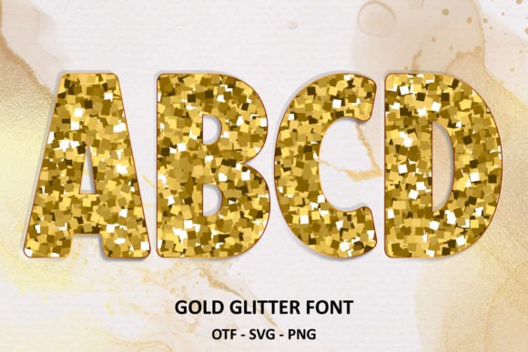Adding a Touch of Magic to Your Designs with Gold Glitter