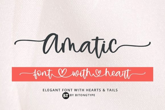 Amatic: The Handwritten Font That Brings Warmth to Your Designs
