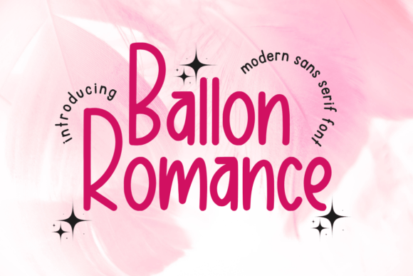 Ballon Romance: The Friendly Font for Every Creative Project