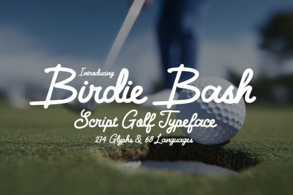Bring Your Designs to Life with the Birdie Bash Typeface