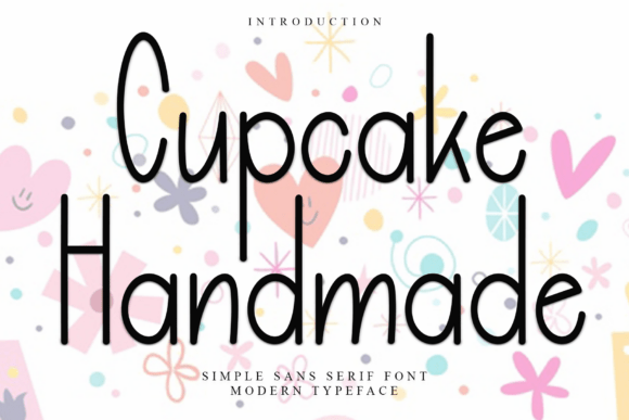 Cupcake Handmade: A Typeface for Holiday Cheer & Festive Branding