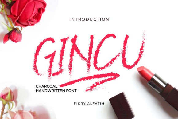 Gincu: The Charcoal Font with a Powerful Edge