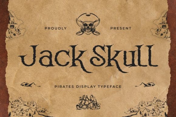 Jack Skull: The Pirate Font That Brings Adventure to Your Designs
