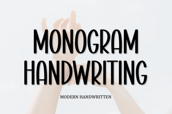 Monogram Handwriting: A Font with Personality and Purpose