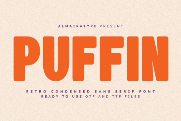 Puffin: A Retro Font for Modern Brands