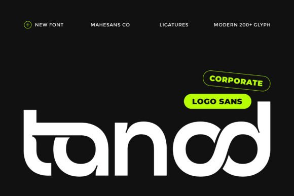 Tanod: The Modern Sans Serif That Makes Logos Look Premium