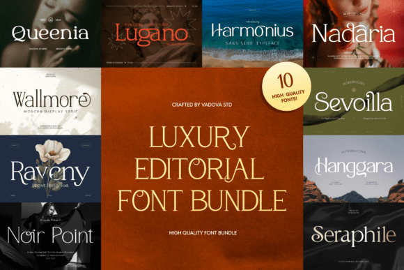 The Art of Elegant Typography: A Designer's Editorial Font Collection