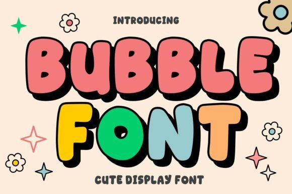 The Font That Brings the Party: Inside the Bubble Typeface